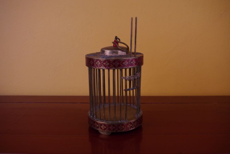 Grosser Grillenkäfig violett 4