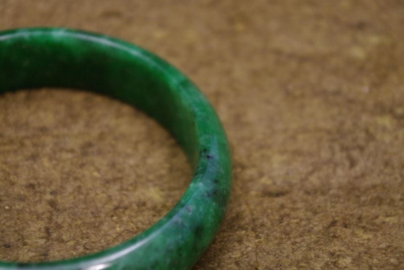 Grüne Jade-Armband 5 7cm Klasse A 5