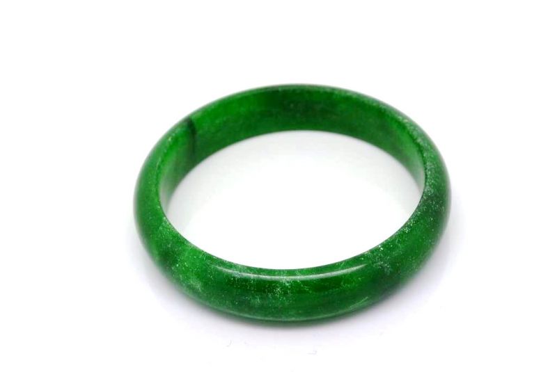 Grüne Jade-Armband 5 8cm Klasse A 2