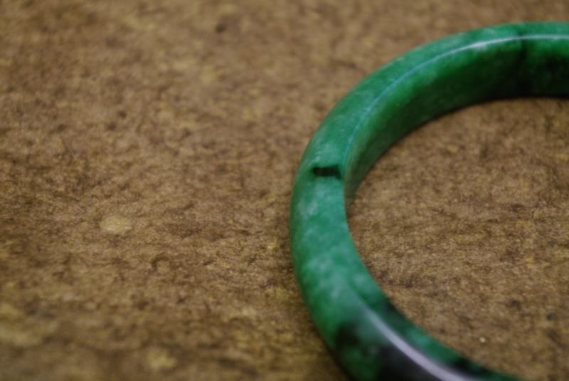 Grünes Jade-Armband Klasse A 3