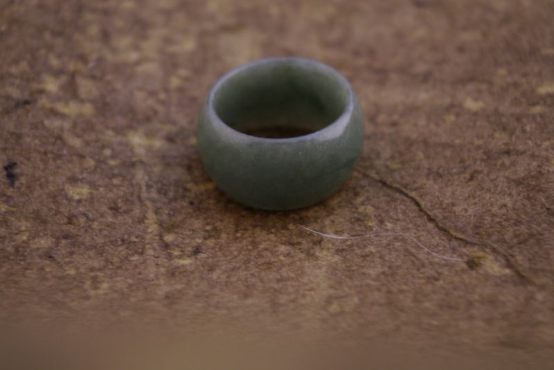 Grüne Jade Ringe 5
