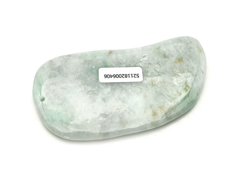 Bilder überfliegen für die vergrößerung Gua Sha in echter Jade - Hellgrün 2