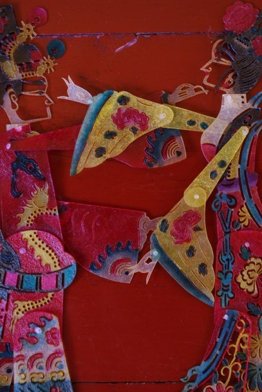hinesisches Schattentheater PiYing Chinesische Paare 3