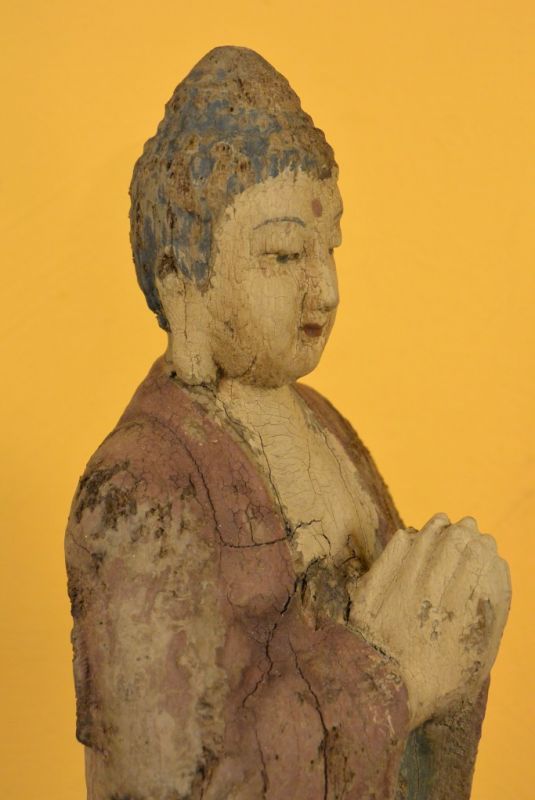 Holz-Buddha 4