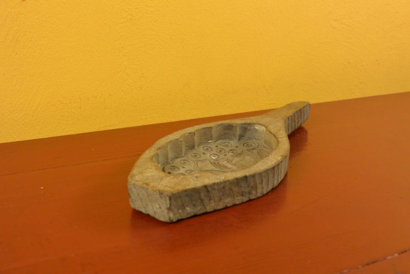Holz Buttermodel Springerle Lotusblüte 5