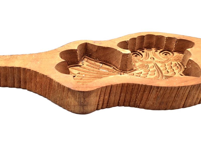 Holz Buttermodel Springerle Magischer Fisch 3