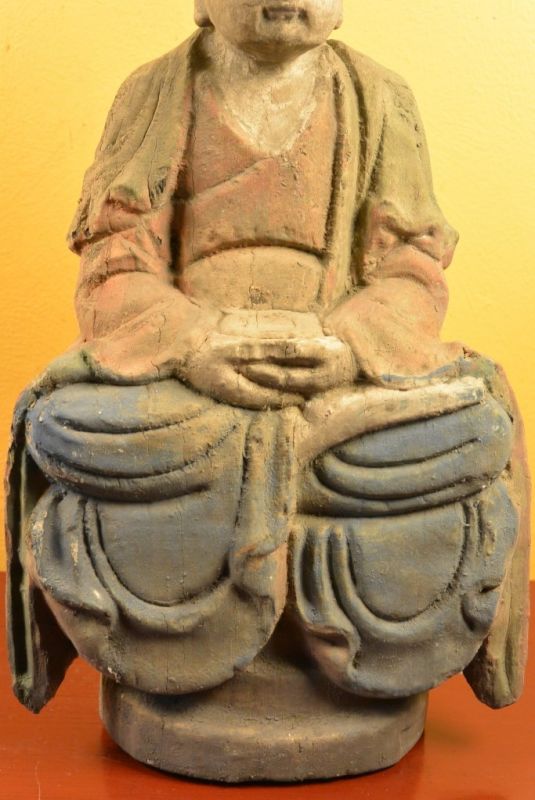 Holz Statuetten aus China Buddha 3