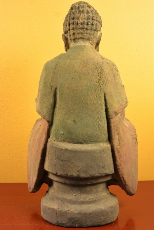 Holz Statuetten aus China Buddha 5