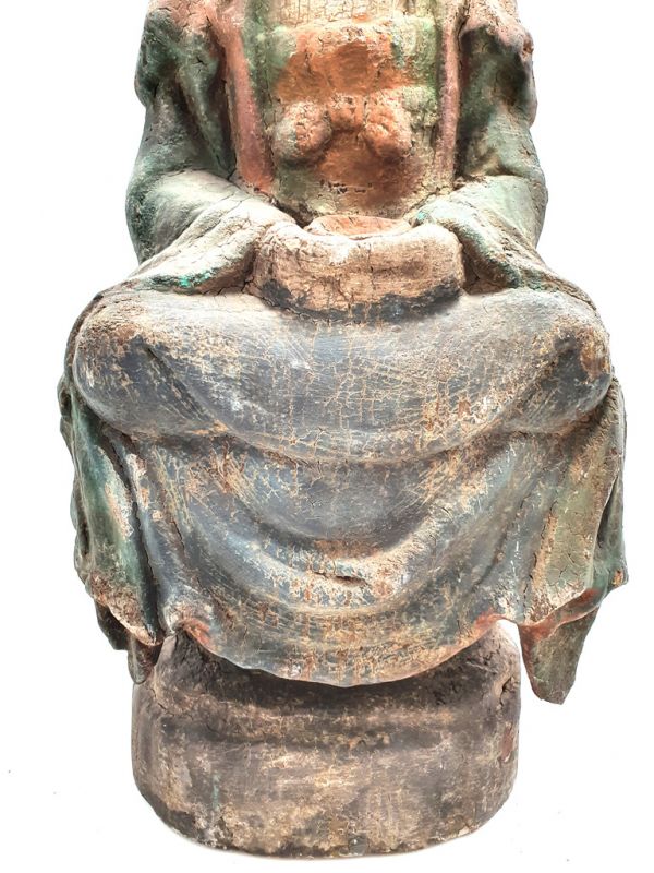 Holz Statuetten aus China Göttin 3