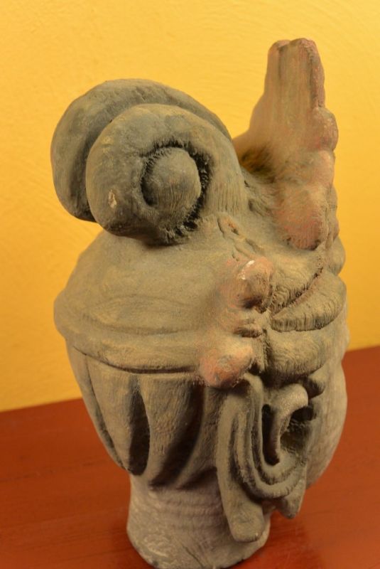 Holz Statuetten aus China Göttin Guanyin Kopf 4