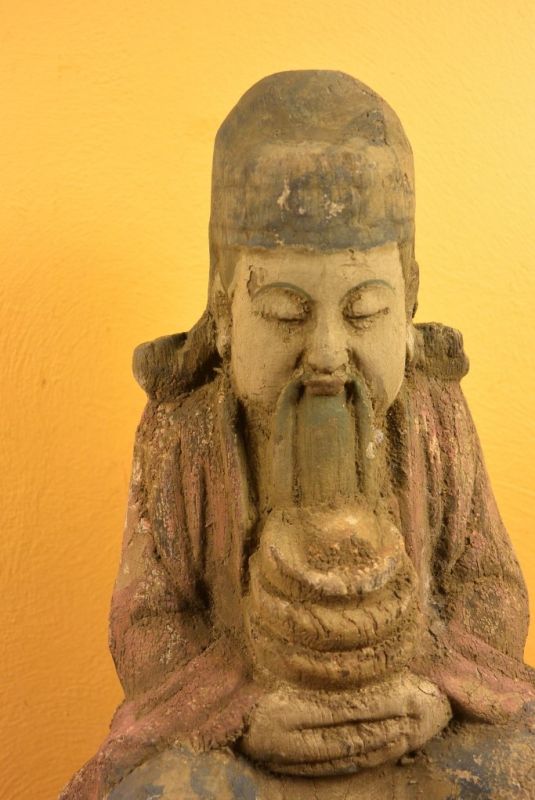 Holz Statuetten aus China Tudi Gong2