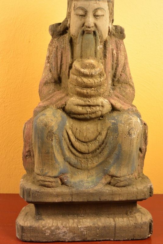 Holz Statuetten aus China Tudi Gong3