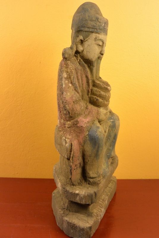 Holz Statuetten aus China Tudi Gong4