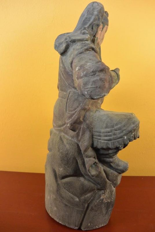 Holz Statuetten aus China Tudi Gong 4