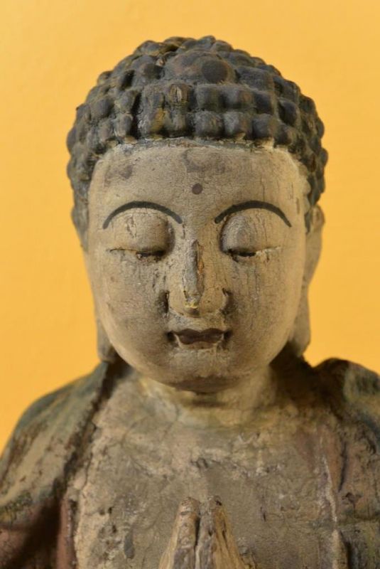 Hölzerne Statue von Laos 3