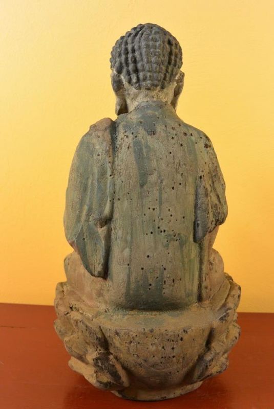 Hölzerne Statue von Laos 5