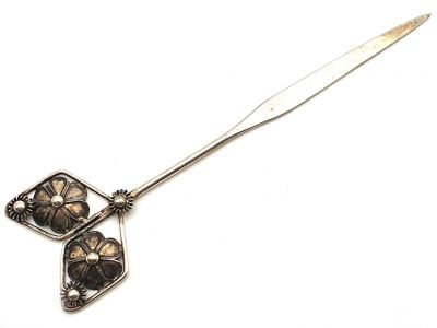 Chinese ethnic double Diamonds hairpins Miao minority