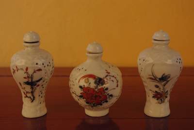 Lot de Tabatières Chinoises Les Insectes de Chine Lot de Tabatières Chinoises Les Insectes de Chine