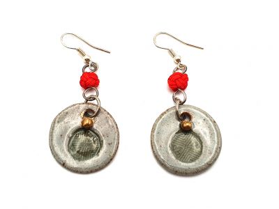 Road to India Ceramic Earrings