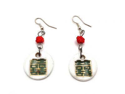 Indian Ceramic Earrings