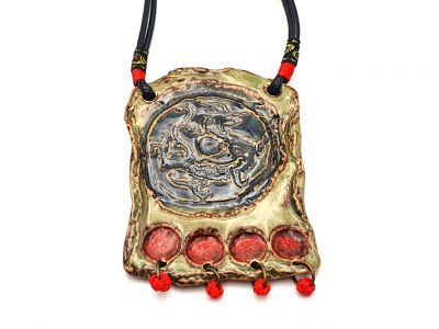 Ethnische keramische Dekoration
