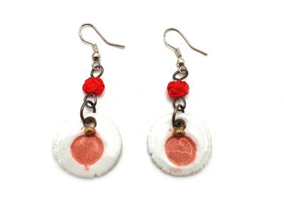 Ceramic Earrings from Asia