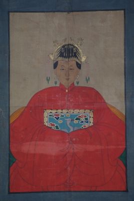 Ancien ancêtre chinois Femme Ancien ancêtre chinois Femme