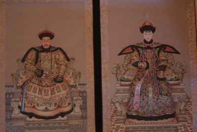 Grand Couple d'ancêtres chinois Empereur Nurhaci Grand Couple d'ancêtres chinois Empereur Nurhaci