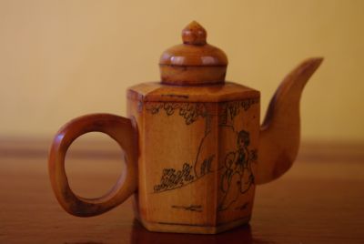 Tabatière Chinoise en OS Théière Tabatière Chinoise en OS Théière