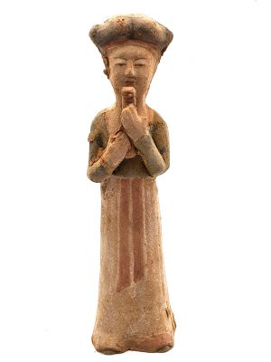Musicienne Tang en Terracotta Flûte Musicienne Tang en Terracotta Flûte