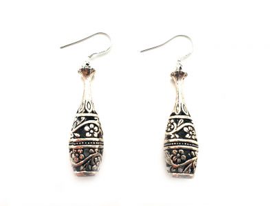 Miao Ethnic Earrings Bottle