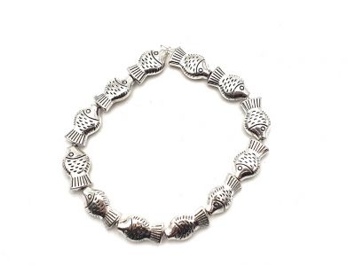 Kleine Ethnische Armband Elastic Fisch
