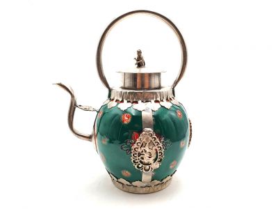 Grande Théière Chinoise Verte