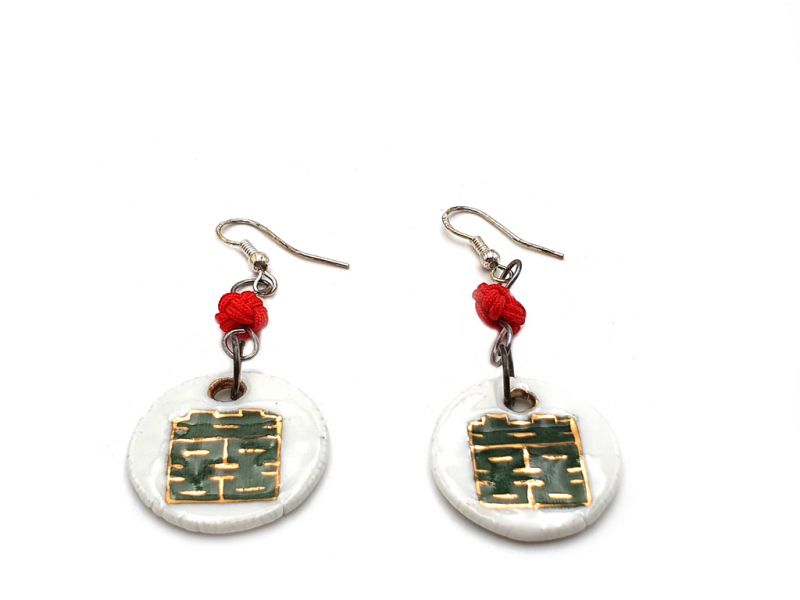 Indian Ceramic Earrings 2