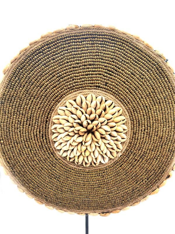 Indonesian Bi Disc - Conchas y perlas - 30 cm 2