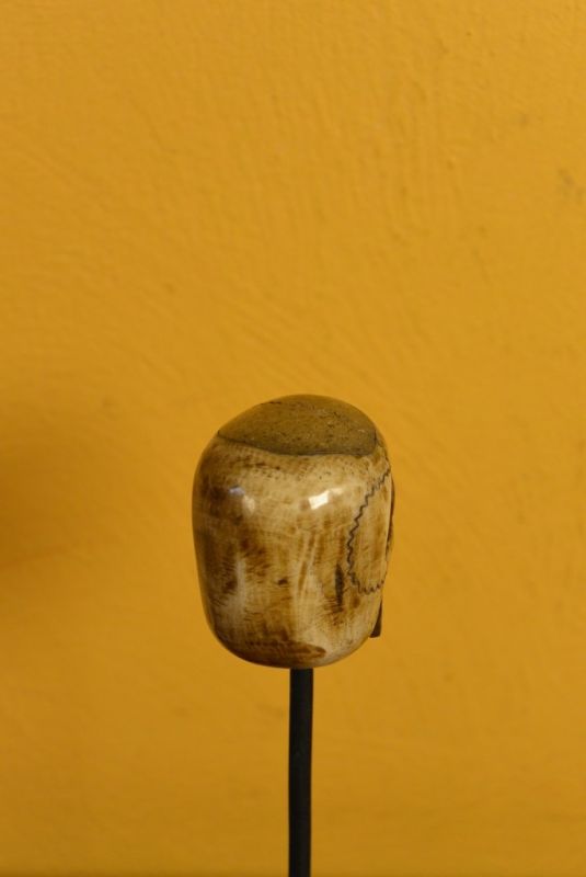 Indonesian Bone Statue Skull 4