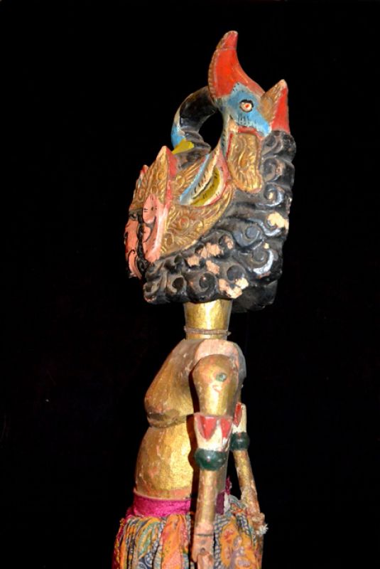 Click thumbnail to enlarge and hover over the picture to zoom Indonesian Puppet Wayang Golek Antareja 3