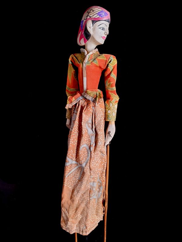 Indonesian Puppet - Wayang Golek - Prince Vijaya 1