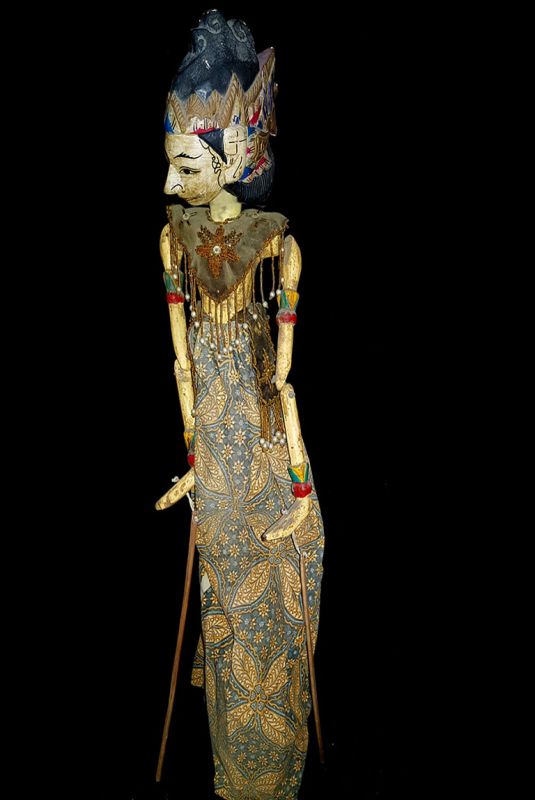 Indonesian Puppet Wayang Golek Srikandi 1