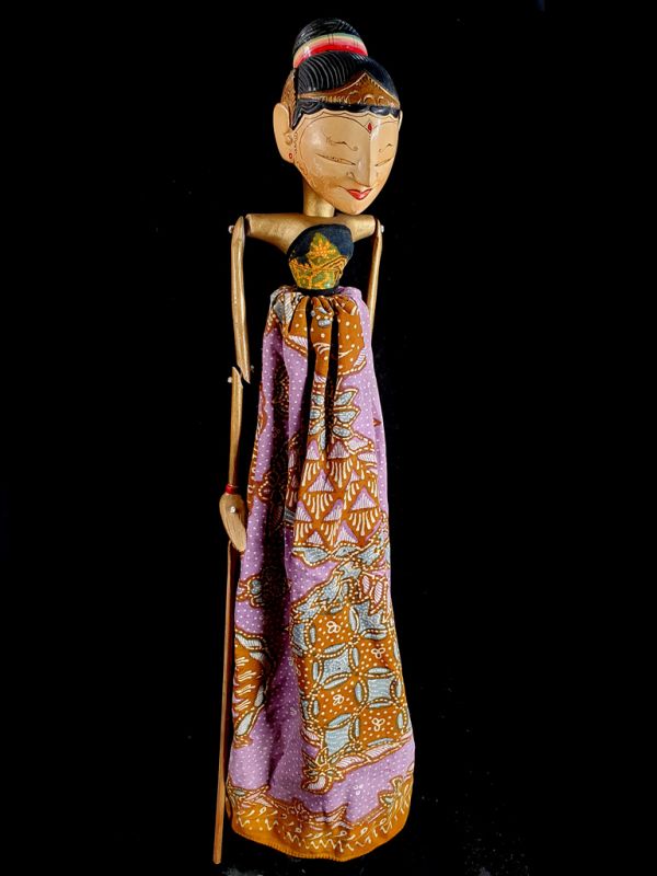 Indonesian Puppet Wayang Golek Woman 2 1