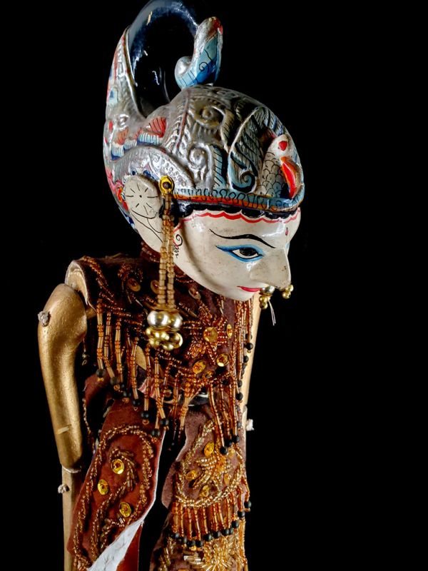 Indonesian Puppet Wayang Golek YUDISTIRA 2