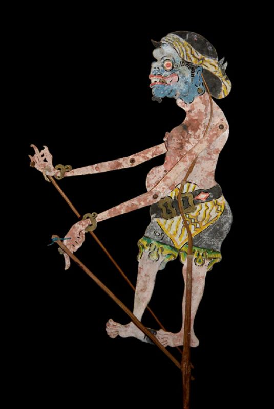 Indonesian Shadow play Wayang Kulit Bagong 1