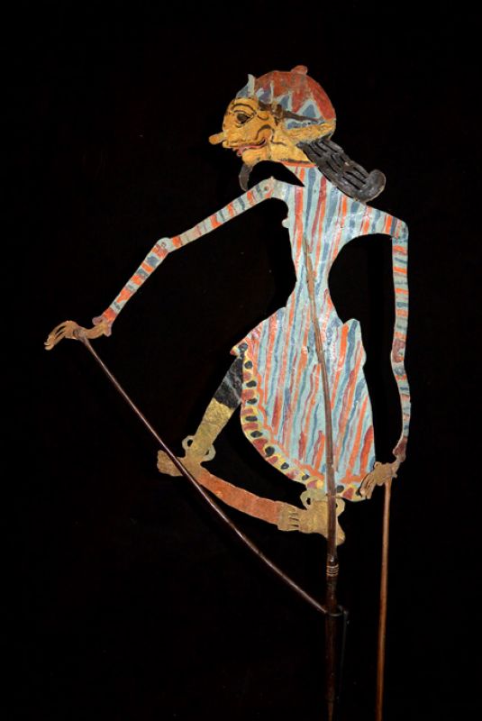 Click thumbnail to enlarge and hover over the picture to zoom Indonesian Shadow play Wayang Kulit Dahyang Durna 1