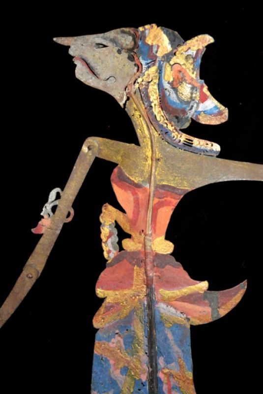 Click thumbnail to enlarge and hover over the picture to zoom Indonesian Shadow play Wayang Kulit Dewa Wara Srikandi 2