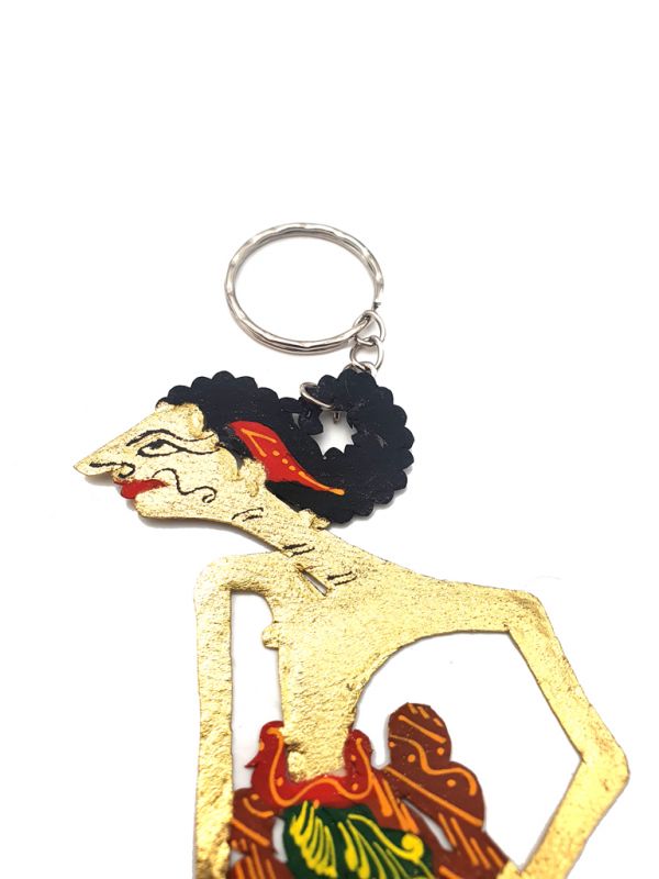 Indonesian Shadow play Wayang Kulit Key ring 4