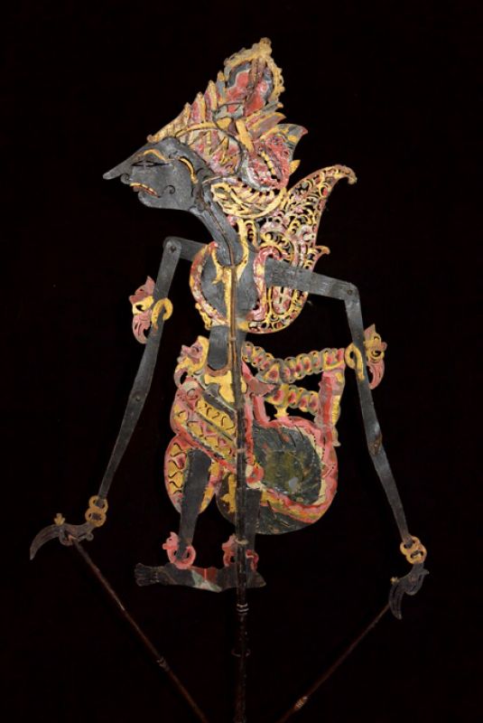 Click thumbnail to enlarge and hover over the picture to zoom Indonesian Shadow play Wayang Kulit Prabu Kresna 2 1