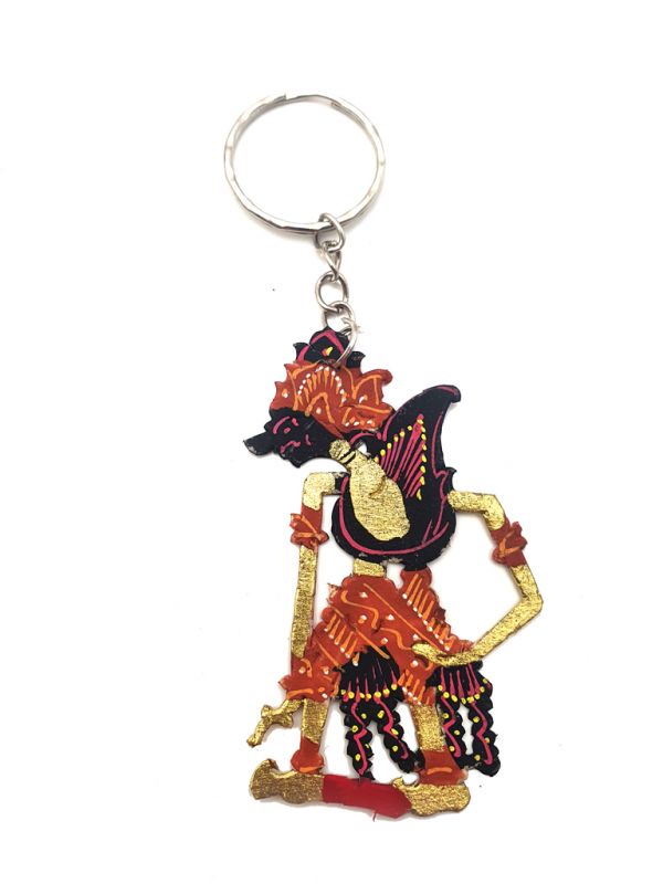 Indonesian Shadow play Wayang Kulit Small key ring 3