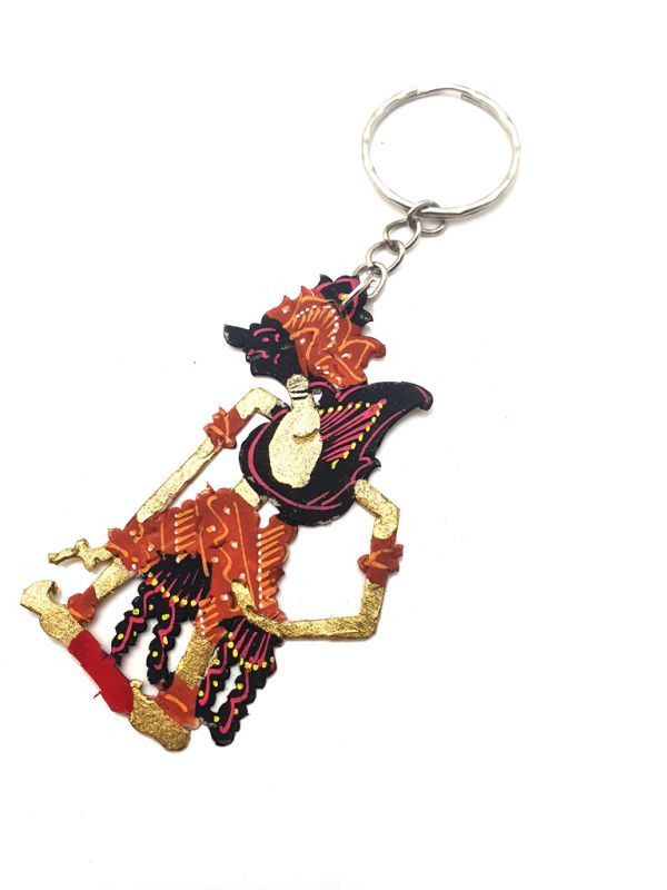 Indonesian Shadow play Wayang Kulit Small key ring 4