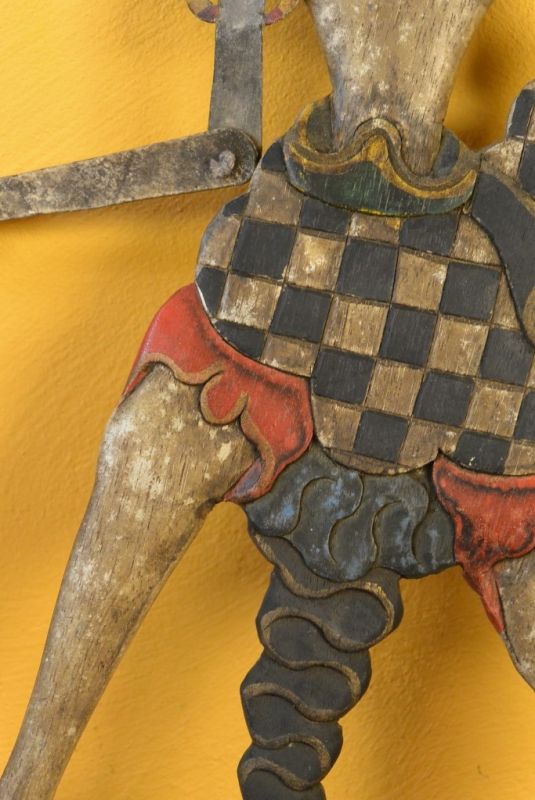 Indonesian Shadow play Wayang Kulit Subali 4