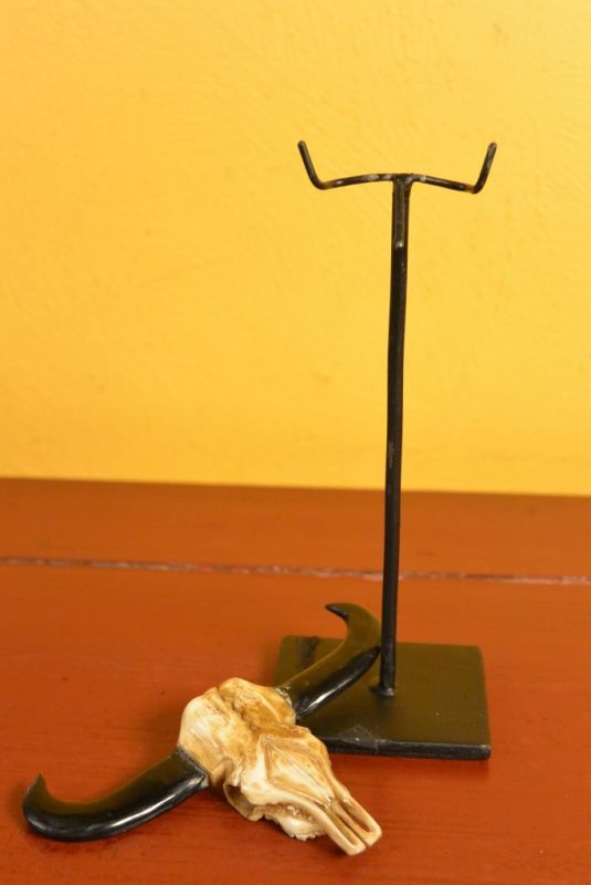 Indonesisch Statuen Knochen Büffel-Schädel 5